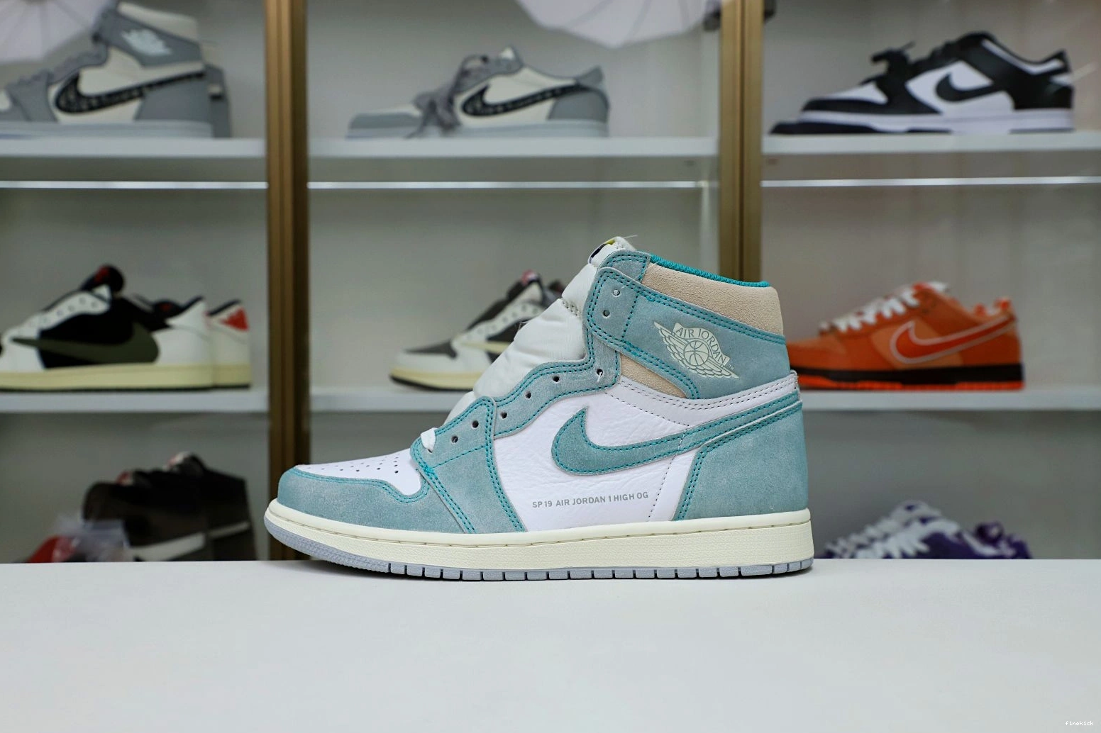 GREEN' 1 'TURBO RETRO HIGH JORDAN AIR OG 1002